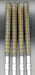 Set of 4 x Maruman Compuma SPSS Irons 4-7 Regular Steel Shafts Maruman Grips