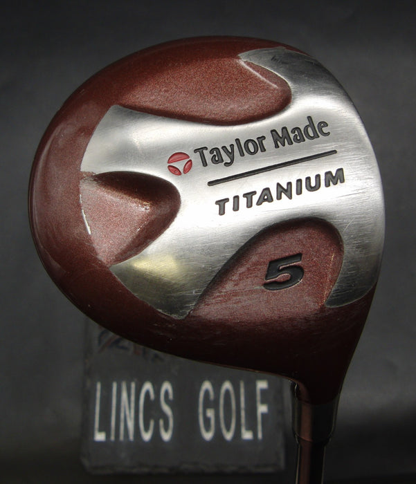 TaylorMade Titanium 5 Wood Stiff Graphite Shaft Circle Grip