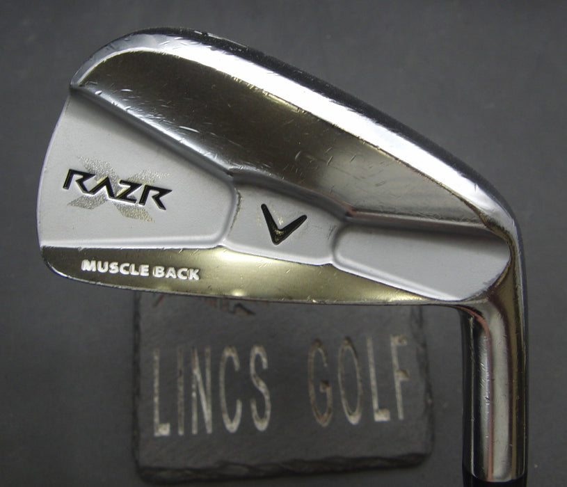 Callaway RAZR X Muscleback 4 Iron Stiff Steel Shaft Golf Pride Grip
