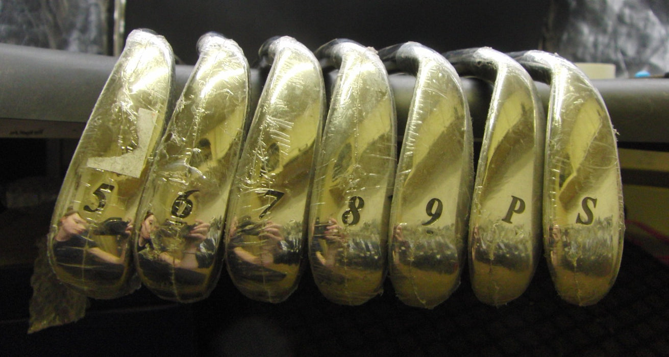 New Set of 7x Mizuno Zephyr Irons 5-SW Regular Graphite Shafts Mizuno Grips*