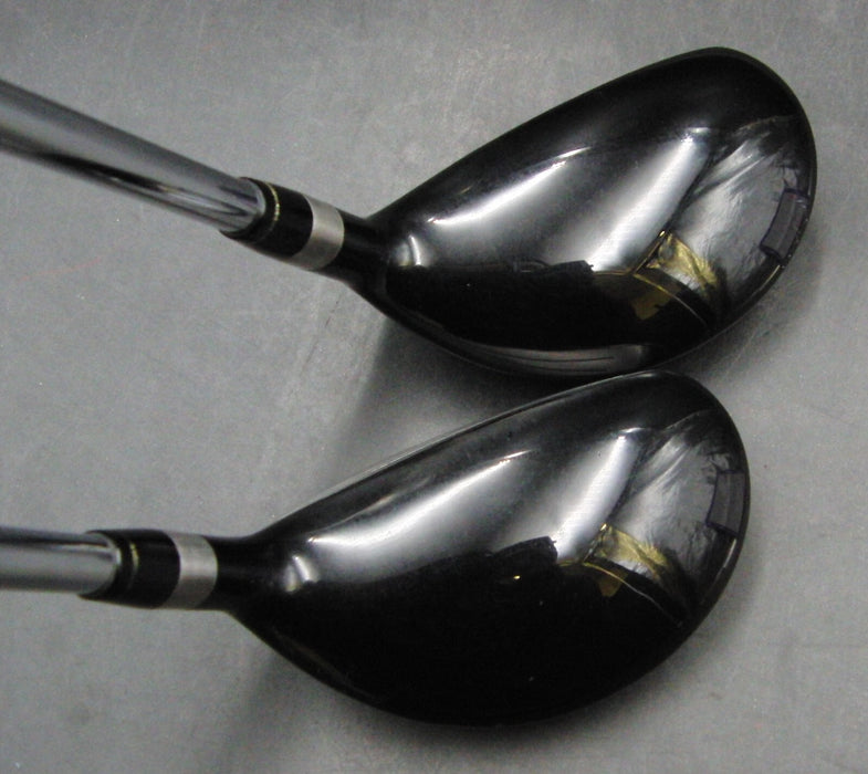 Set of 2 Japanese Royal Collection TRC 20° 3 & 23° 4 Hybrids Stiff Steel Shafts