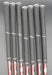 Set of 7x TaylorMade M4 2021 Irons 5-SW Stiff Graphite Shafts TaylorMade Grips*