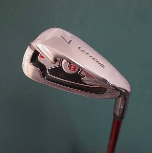 John Letters T8 Stainless 7 Iron Uniflex Steel Shaft John Letters Grip