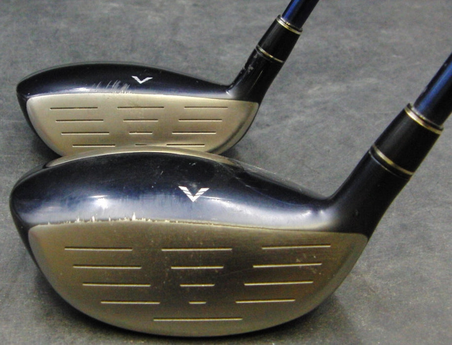 Set of 2 Bridgestone Tourstage ViQ 18° 4 & 24° 7 Woods Ladies Graphite Shaft