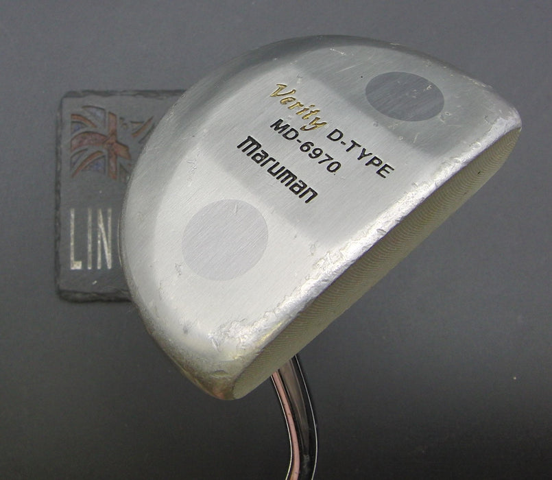 Maruman Verity D-Type MD-6970 Putter Steel Shaft 82cm Length Maruman Grip