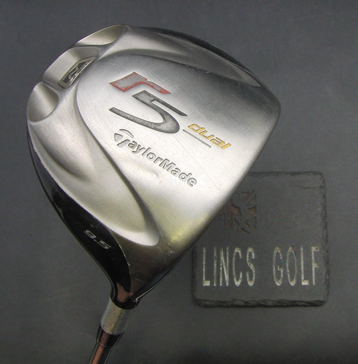 TaylorMade R5 Dual 9.5° Driver Stiff Graphite Shaft Golf Pride Grip