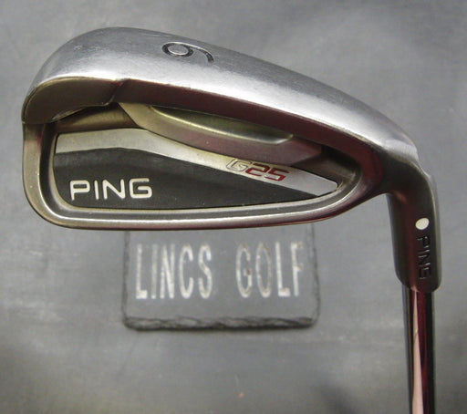 Ping G25 White Dot 6 Iron Regular Steel Shaft Ping Grip