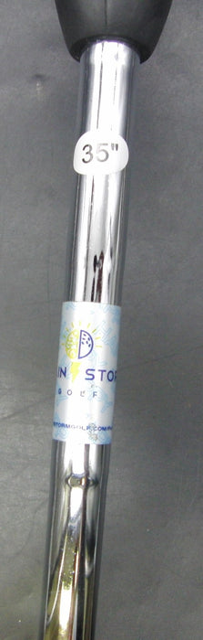 Brain Storm Happy Eye Align 20/15 Putter 88cm Length Steel Shaft with Grip