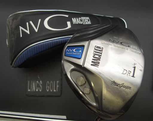 MacGregor MacTec NVG 435 9° Driver Stiff Graphite Shaft MacTec Grip & HC