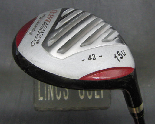 Power Bilt Citation DH-U 42° 15 Hybrid Regular Graphite Shaft Power Bilt Grip