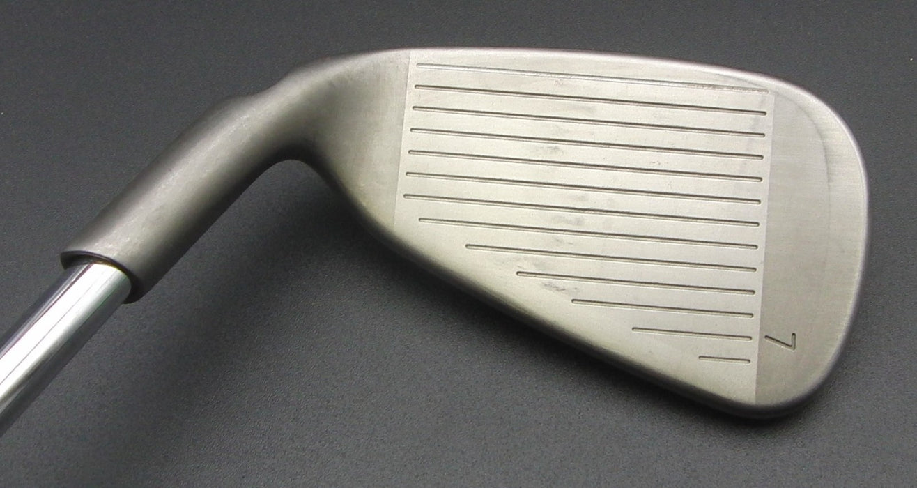 Ping G30 White Dot 7 Iron Stiff Steel Shaft Black Grip