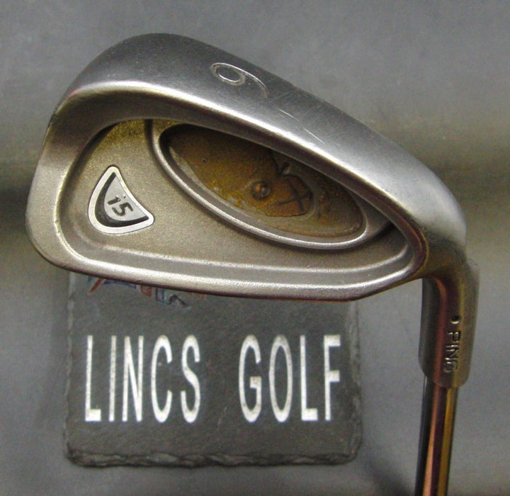 Ping i5 Black Dot 6 Iron Regular Steel Shaft Ping Grip