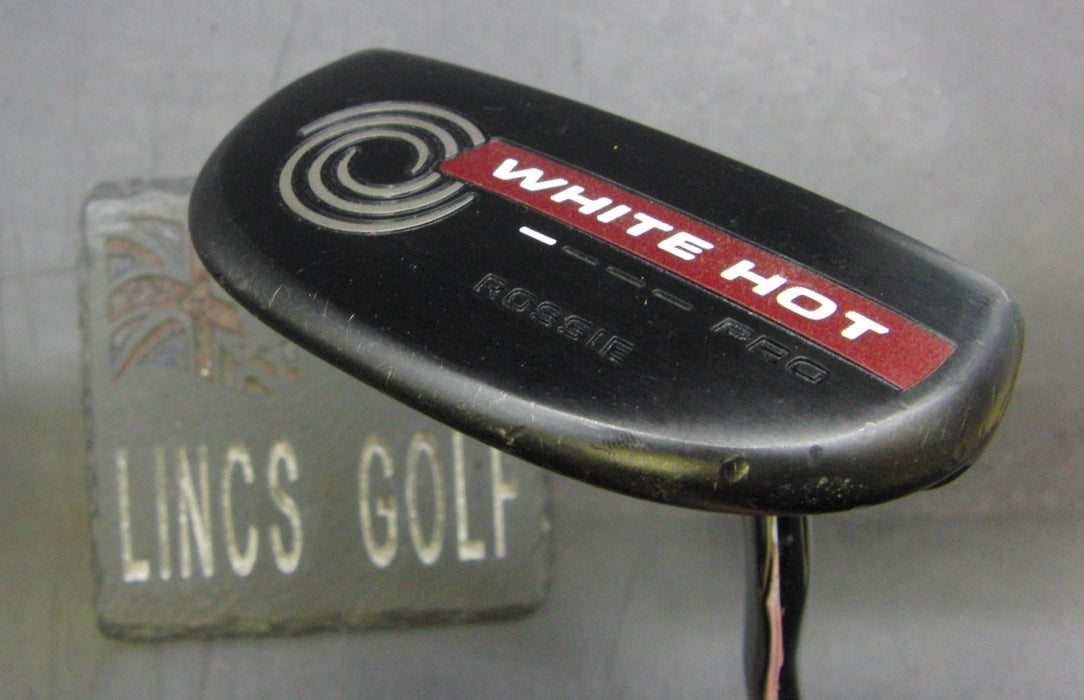 Odyssey White Hot Pro Rossie Putter Steel Shaft 84cm Length Super Contact Grip*