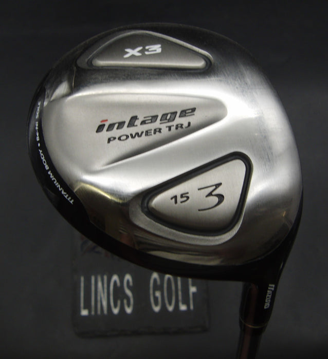 Mizuno Intage Power TRJ 15° 3 Wood Regular Graphite Shaft Golf Pride Grip
