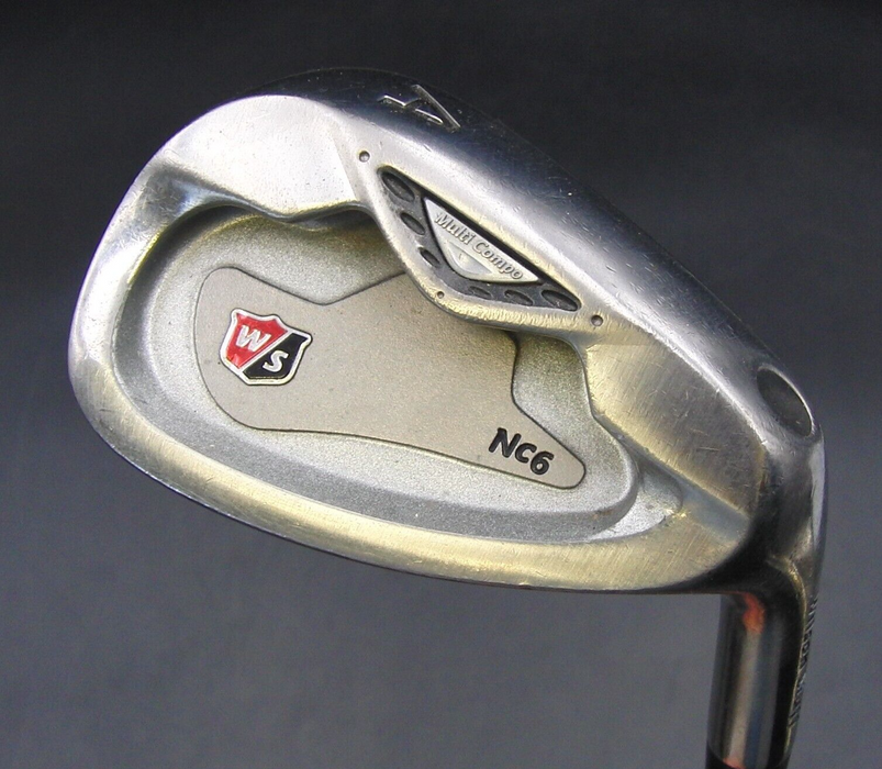 Wilson Staff NC6 Multi Compo Gap Wedge Regular Graphite Shaft Wilson Staff Grip