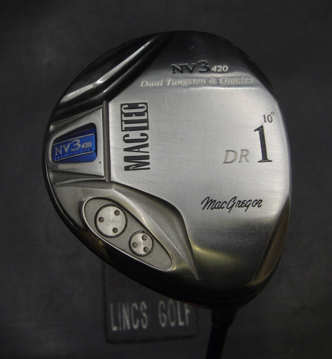 MacGregor Mactec NV3 10° Driver Regular Graphite Shaft Mactec Grip