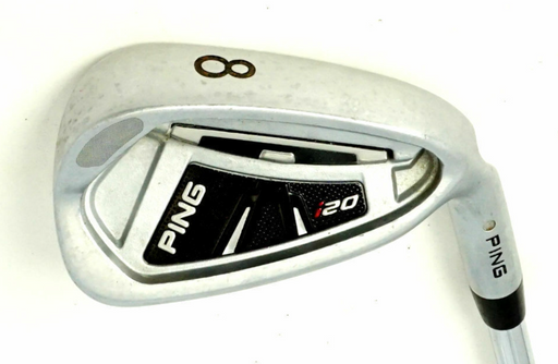 Ping i20 Silver Dot 8 Iron Ping CFS SR (Senior Flex) Steel Shaft