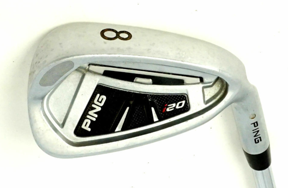 Ping i20 Silver Dot 8 Iron Ping CFS SR (Senior Flex) Steel Shaft