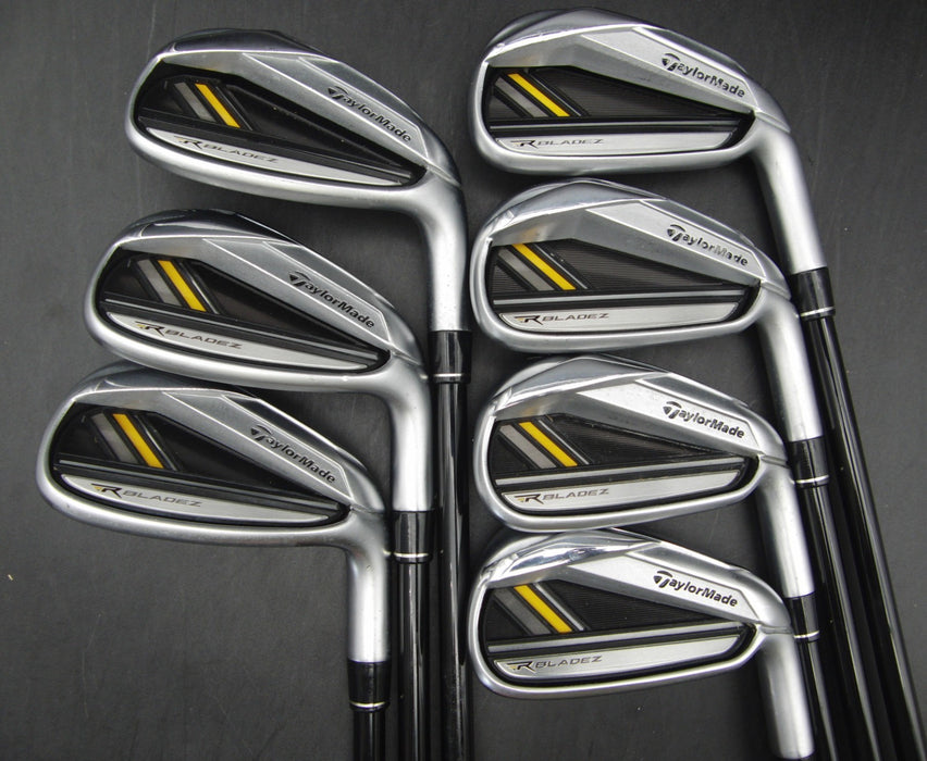 Set of 7x TaylorMade RBladez Irons 4-PW Regular Graphite Shafts with Grips