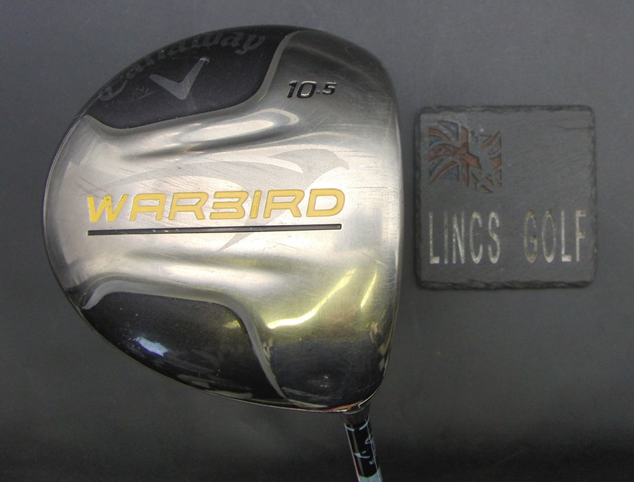 Callaway Warbird 10.5° Driver Stiff Graphite Shaft Callaway Grip