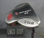 Odyssey White Steel Mid 2-Ball Putter Steel Shaft 105cm Length Red Grip