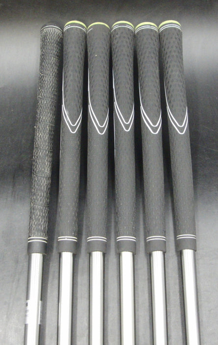 Set of 6 x TaylorMade XR-05 Irons 5-PW Stiff Graphite Shafts Mixed Grips