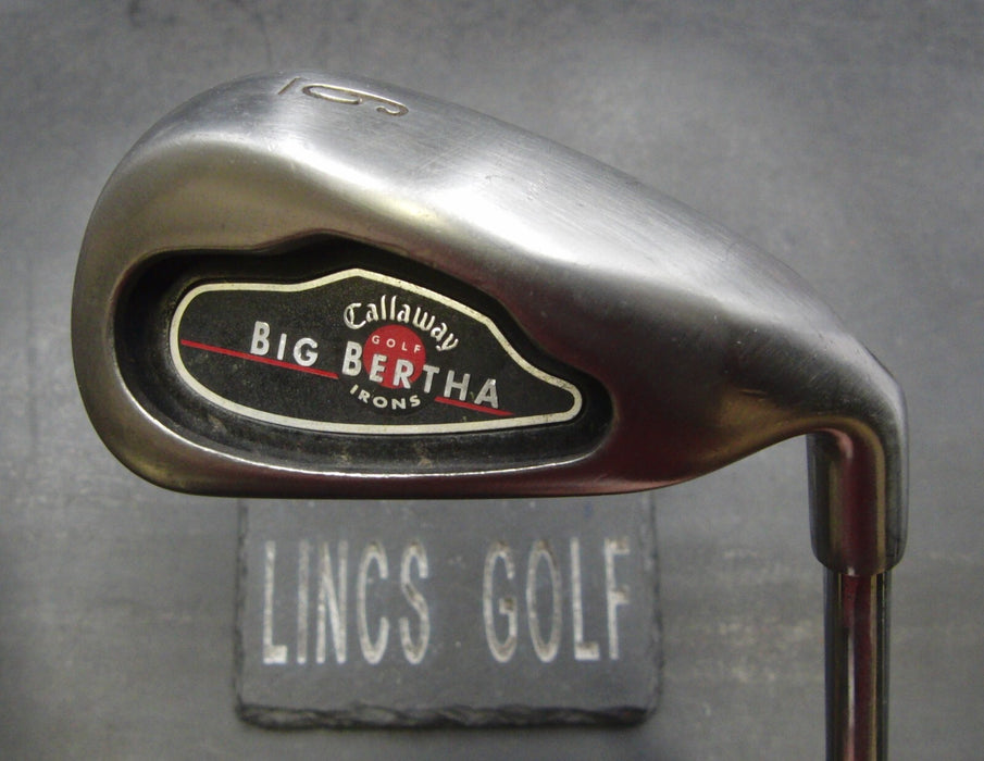 Callaway Big Bertha 6 Iron Uniflex Steel Shaft Callaway Grip