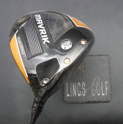Callaway Mavrik Sub Zero 9° Driver Stiff (Optional) Graphite Shaft Callaway Grip