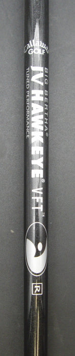 Callaway Big Bertha Hawk Eye VFT 10° Driver Regular Graphite Shaft Callaway Grip