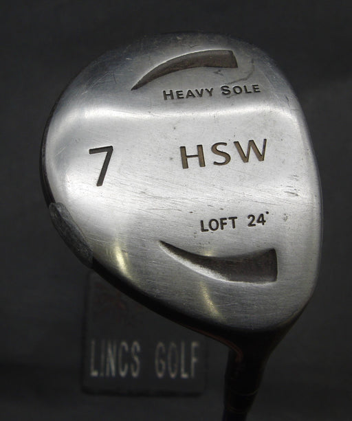 Heavy Sole HSW 24° 7 Wood Senior Graphite Shaft Golf Pride Grip