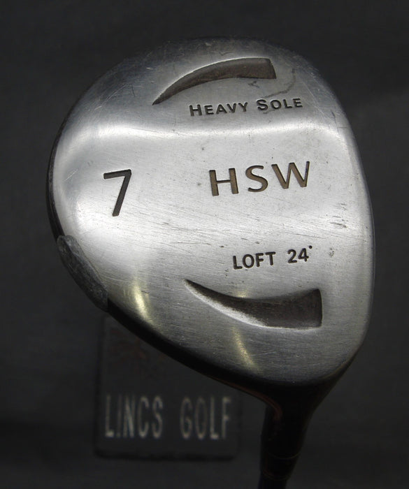 Heavy Sole HSW 24° 7 Wood Senior Graphite Shaft Golf Pride Grip