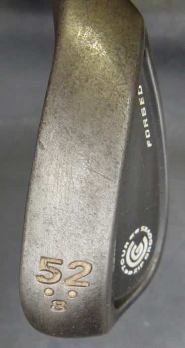 Cleveland CG16 Forged 52° Gap Wedge Stiff Steel Shaft Golf Pride Grip