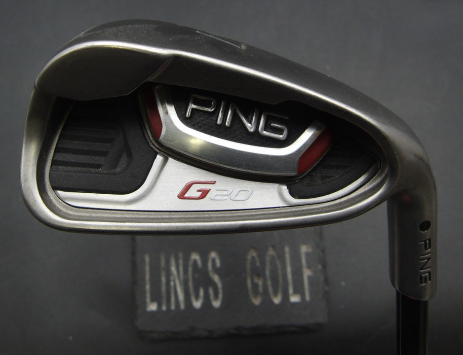 Ping G20 Black Dot 7 Iron Regular Graphite Shaft Ping Grip