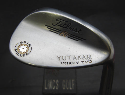 Titleist BV Vokey TVD Spin Milled Sand Wedge Regular Steel Shaft Susas Pro Grip