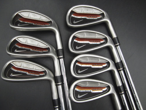 Set of 7 x Nike Ignite Irons 4-PW Uniflex Steel Shafts Nike Grips*
