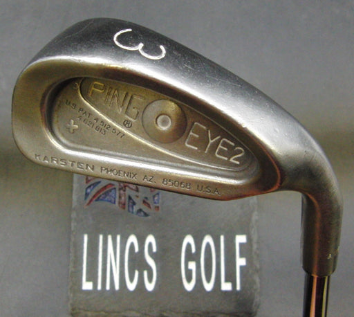 Ping Eye2 Karsten White Dot 3 Iron Stiff Steel Shaft Loud Mouth Grip