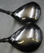 Set of 2 PRGR M3 Hit 3 & 5 Woods Regular Graphite Shafts PRGR Grips