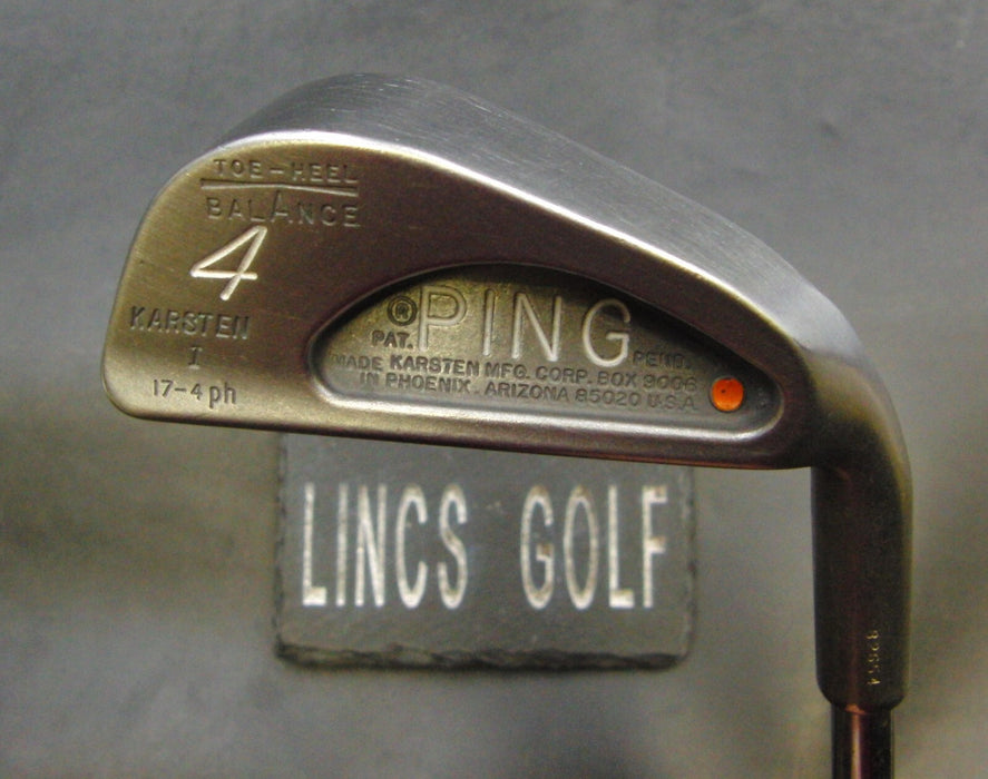 Ping Karsten Toe-Heel Balance Orange Dot 4 Iron Regular Steel Shaft ProOnly Grip