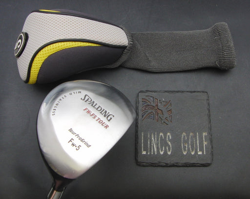 Spalding FW-FS Tour 5 Wood Regular Graphite Shaft Spalding Grip + Head Cover