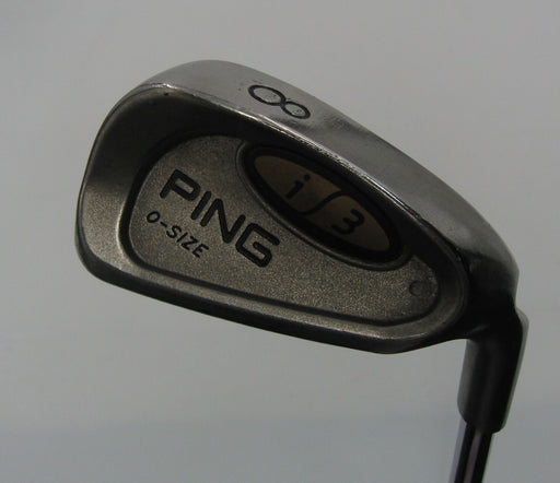 Ping i3 O Size White Dot 8 Iron Cushin JZ Regular Steel Shaft Golf Pride Grip