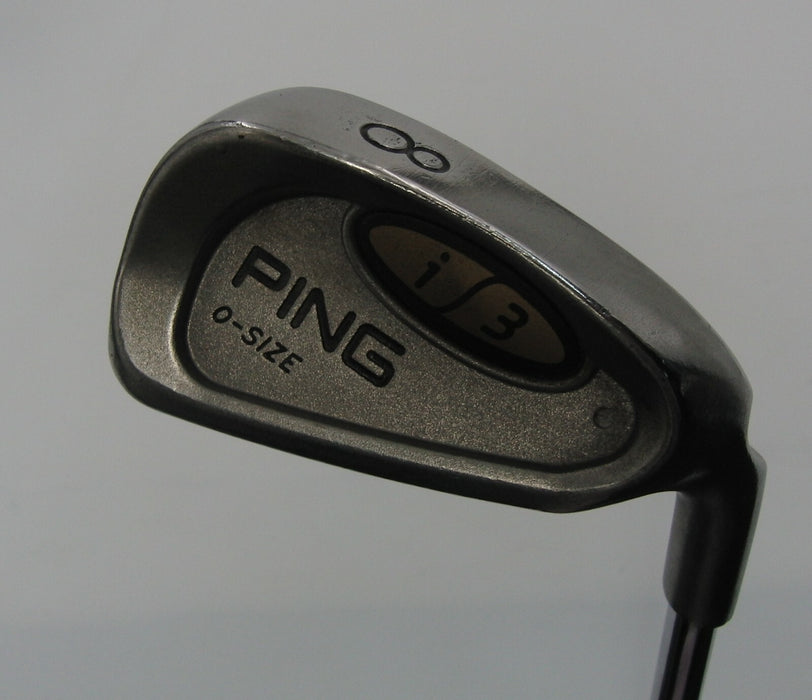 Ping i3 O Size White Dot 8 Iron Cushin JZ Regular Steel Shaft Golf Pride Grip