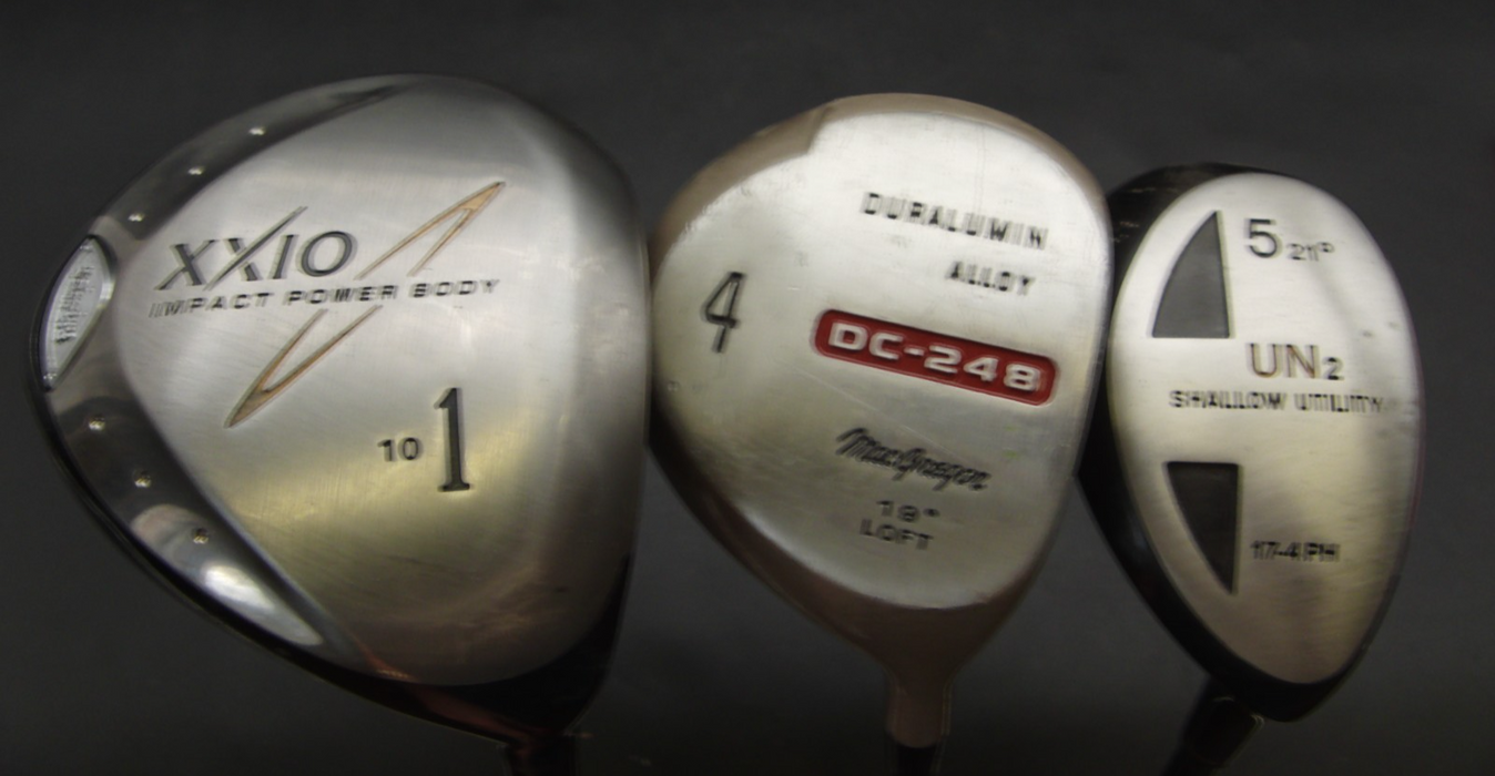 Set Of Daiwa Try Power 3-PW/SW Irons + 4 Wood + 5 Hybrid + Driver + Putter