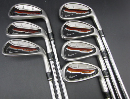 Set of 7x Nike Ignite 4-PW Irons Uniflex Steel Shafts Nike Grips