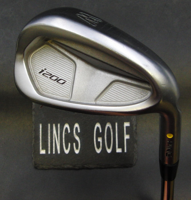 Ping i200 Yellow Dot Pitching Wedge Stiff Steel Shaft Golf Pride Align Grip