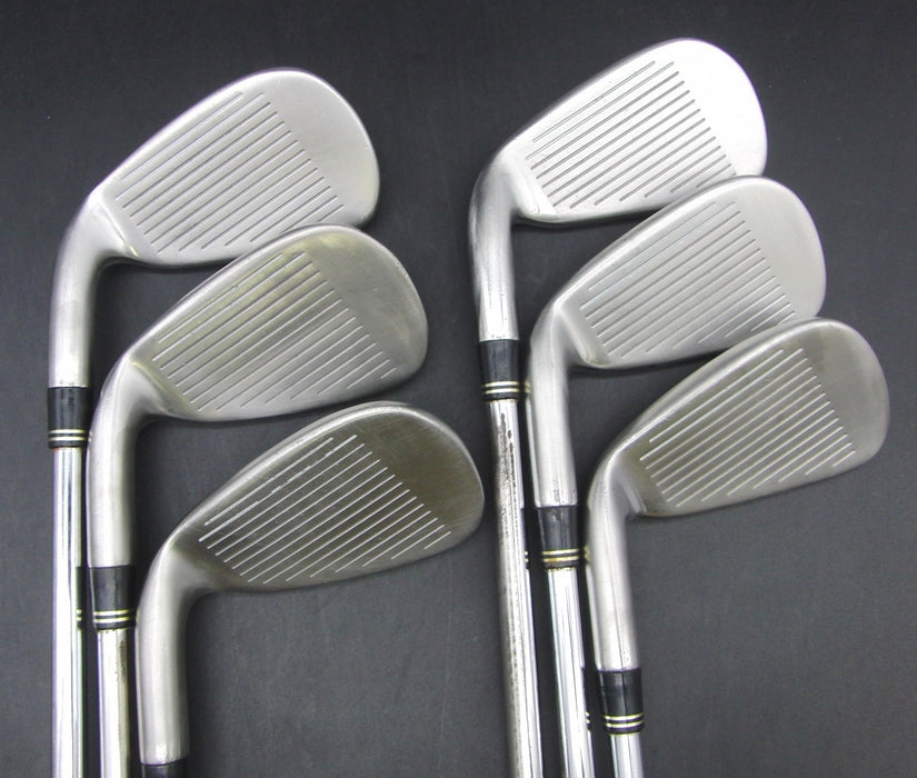 Set of 6x TaylorMade R7 5-PW Irons Stiff Steel Shafts Golf Pride Grips