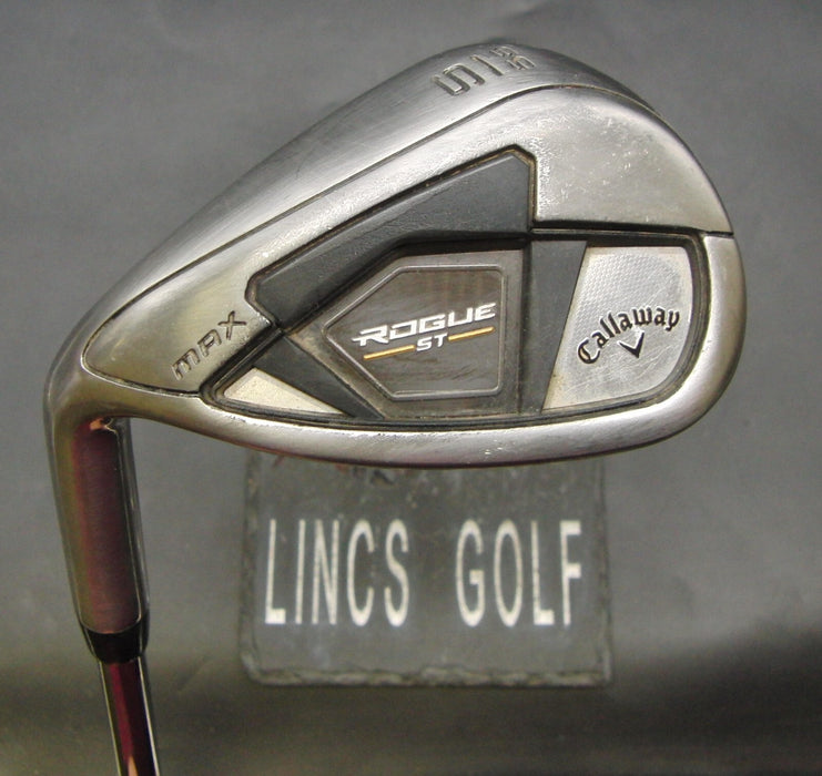 LeftHanded Callaway Rogue ST Max Sand Wedge Stiff Steel Shaft Golf Pride Grip