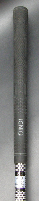Ignio Stainless Steel 15° 3 Wood Stiff Graphite Shaft Ignio Grip