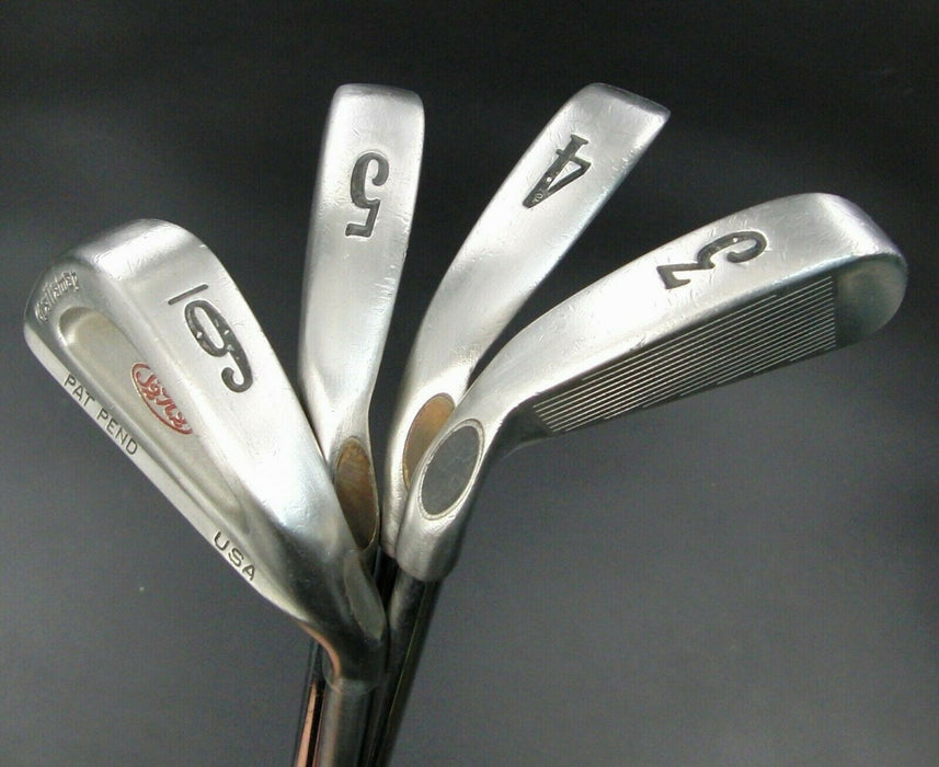 Set Of 4 x Callaway S2H2 Irons 3-6 Regular Steel Shafts Tour Grips