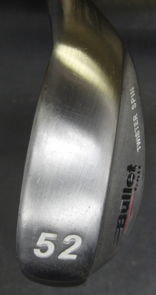 Bullet Twister Spin 52° Gap Wedge Stiff Steel Shaft Black Grip