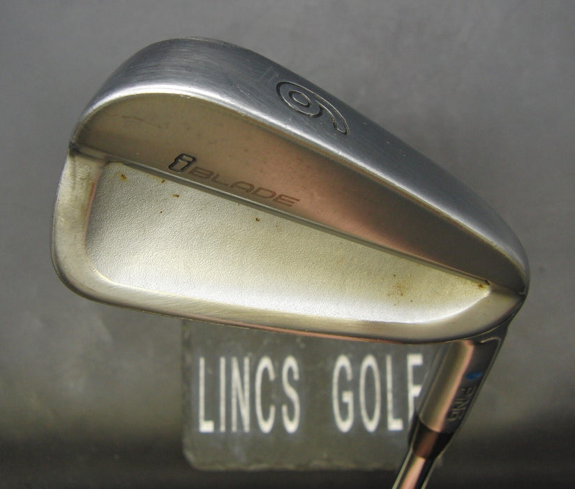 Ping i Blade Blue Dot 6 Iron Stiff Steel Shaft Golf Pride Grip iBlade